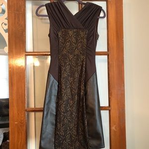 Brown dress size 0